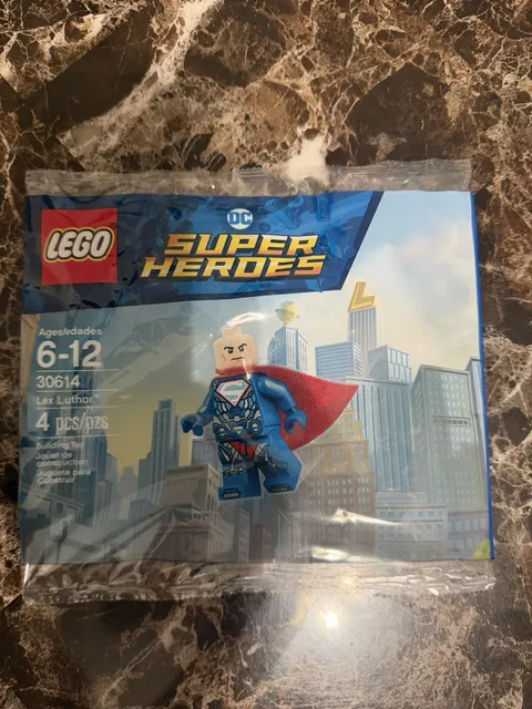 LEGO Lex Luthor DC Super Heroes 30614 Polybag Minifigure Sealed Brand New