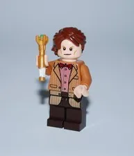 Lego 11th Doctor Minifigure from Dr. Who Set 21304 includes Sonic Screwdriver