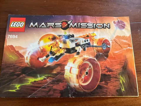 LEGO Mars Mission 7694 MT-31 Trike Instruction Manual 2007 Original Booklet