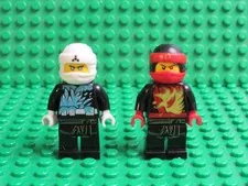 Lot 2 Lego Ninjago Spinjitzu Master Kai Zane Sons of Garmadon Minifigs 70633 M46