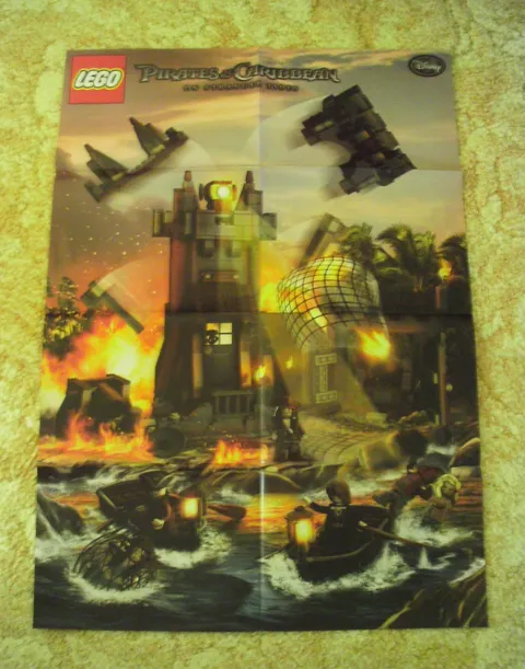 LEGO Pirates of the Caribbean on Stranger Tides 4194 Whitecap Bay Poster Disney