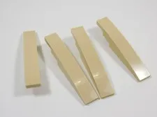 LEGO Lot of 4 Tan 1x6x1 Curved Slopes No Stud Part 6801 S6