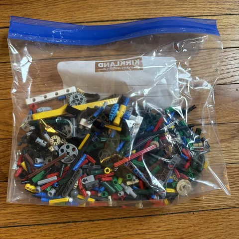 LEGO Brick Plate Pieces Bulk Lot Technics 10 oz