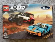 Brand NEW LEGO SPEED CHAMPIONS: Ford GT Heritage Edition and Bronco R (76905)