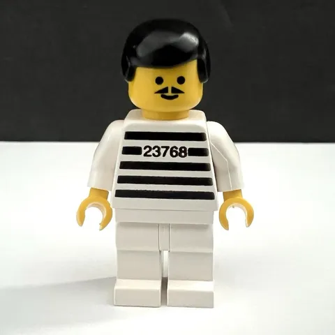 Lego Town Police 1786 Jailbreak Joe 6598 Metro PD Station Minifigure jail002