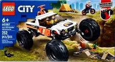 LEGO City 4x4 Off-Roader Adventures 60387 Truck Camping 252 Pieces NEW Sealed