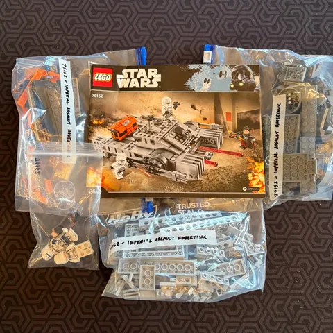 LEGO Star Wars: Imperial Assault Hovertank - 75152 - 100% Complete w/ Manual