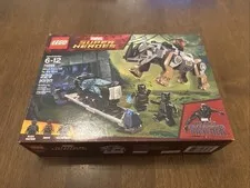 NEW! LEGO MARVEL SUPER HEROES 76099 RHINO FACE-OFF BY THE MINE / BLACK PANTHER