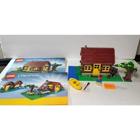 Lego Creator Log Cabin #5766 from 2011!!!