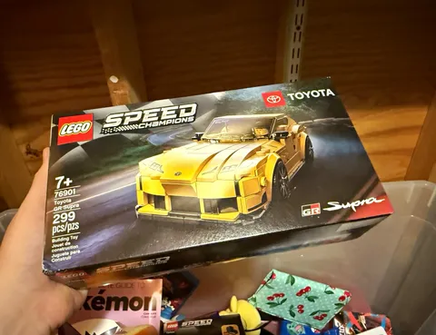 LEGO Speed Champions 76901 Toyota GR Supra 299pc w/ Race Car Driver