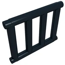 10x LEGO® Part 62113 - Bar 1 x 4 x 3 Grille with End Protrusions