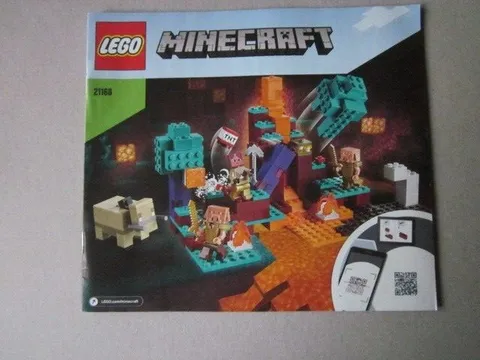 Lego Minecraft Building Instructions Instruction 21168