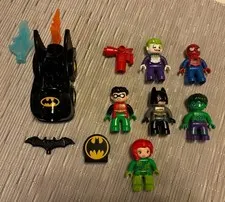 LEGO Duplo DC Batman Batmobile Vehicle~Figures~And Accessories