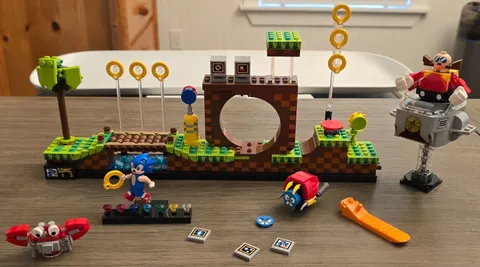 LEGO Ideas Sonic The Hedgehog – Green Hill Zone (21331) Collectible Set