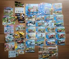 LEGO City Friends Lot 36+ Instruction Manuals Polybags -No Bricks Booklets Only