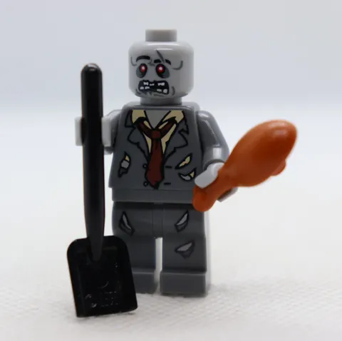 Zombie Series 1 Shovel Turkey Leg Halloween CMF LEGO® Minifigure Mini Figure