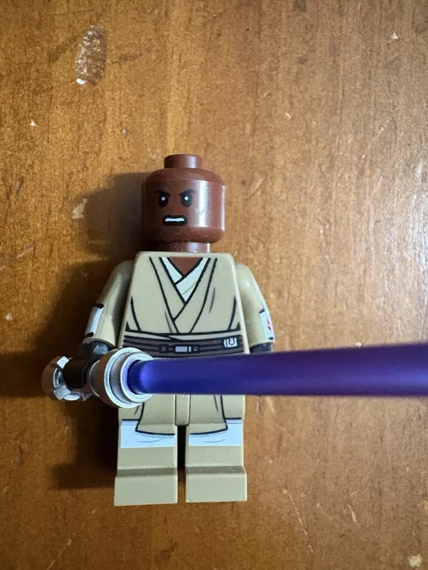 LEGO Star Wars Mace Windu Minifigure sw1245 Clone Wars Printed Arms 75342