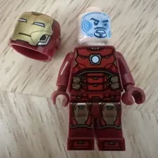 LEGO Minifigure Iron Man Super Heroes Marvel Avengers Tony Stark CMF