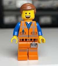 Lego Movie Emmet Minifigure tlm072 70814 71212 The Lego Movie Retired