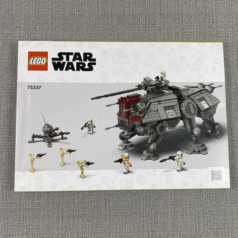 LEGO Star Wars AT-TE Walker 75337 Instruction Manual ONLY