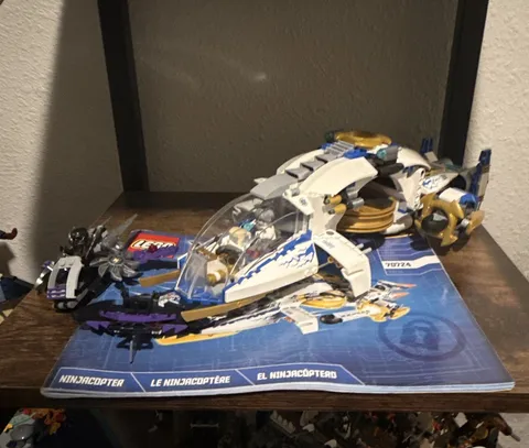 LEGO NINJAGO Ninjacopter 70724 Rebooted Complete Set 516pcs w/ Instructions