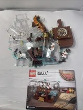 LEGO Ideas: Ship in a Bottle 92177 w/ Instructions As-Is Parts
