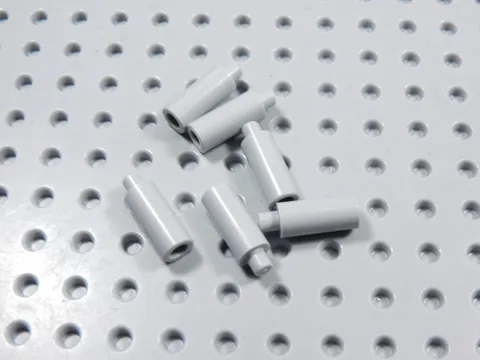LEGO Lot of 6 Light Bluish Gray Candle Sticks Accessory Minifig BI