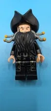 LEGO Pirates of the Caribbean Blackbeard Minifigure poc007 4192 4195