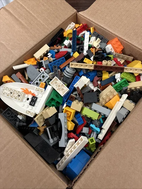 ~3.5 Lbs Misc LEGO Pieces All Types Of Sets Technic Friends