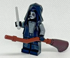 DEATH EATER w/ BROOM WAND Lego Harry Potter Minifigure Mini Figure Minifig 76459