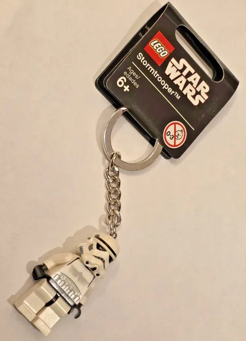 Lego Star Wars Stormtrooper Key Chain 850355 Keychain Brand New