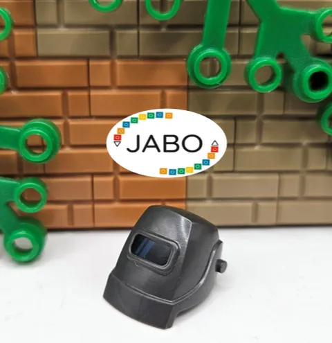 (S12 / 5 / 6) LEGO 13792pb01 Headgear Helmet Welding with Dark Blue Stripes
