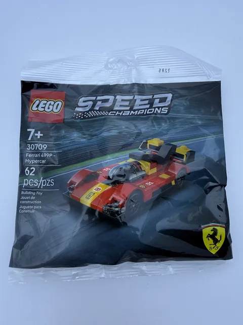 New • LEGO • 30709 • Speed Champions • Ferrari 499P Hypercar • 62 pcs