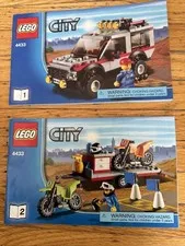 LEGO City 4433 Instruction Manuals – Book 1 & Book 2 – Complete Original Set