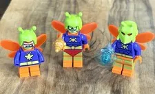 LEGO Minifigure Lot of Three Killer Moth Batman Villain Set - Rare Lego Lot