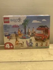 LEGO Bluey Beach & Family Car Trip 11202 - New Sealed