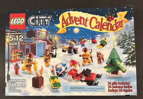Lego City 4428 - Advent Calendar - 248 pc - Retired - Sealed - NEW NOS 2012