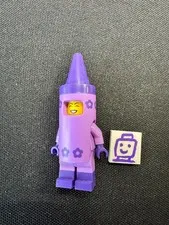 LEGO The Lego Movie 2 Crayon Girl Minifigure Purple