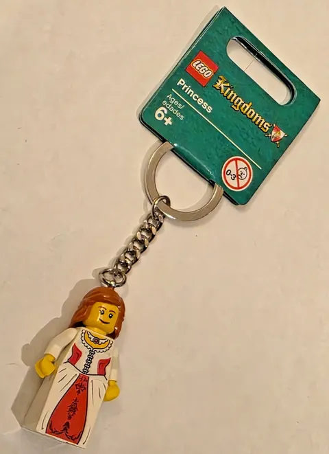 Lego Castle Kingdoms Princess Key Chain 852912 Keychain Brand New