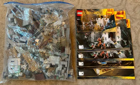 Lego Lord Of The Rings Helms Deep 9474 And 9471 Lot *No Minifigures* See Photos
