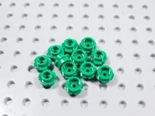 LEGO Lot of 12 Green 1x1 Flowers Plants Minifig BL
