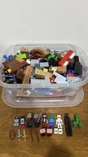 Lot Of LEGO Bricks & Minifigs - Lots Of Minecraft! 3+ Lbs