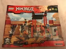 LEG0 Instructions ONLY NO Bricks Ninjago 70591