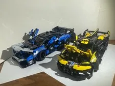 Lot of LEGO TECHNIC: Bugatti Bolide and LEGO TECHNIC: McLaren Senna GTR