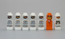 LEGO microfigures game Ramses Pyramid mummy King 3843 replacement pieces