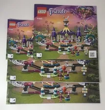Lego 41685 Funfair Roller Coaster Instruction Manual Book Only - No Bricks
