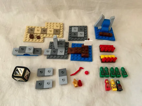LEGO Heroica Draida Bay 3857 Games Complete Set