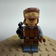 LEGO Star Wars Captain Panaka Minifigure SW0011 w/ Blaster & Cap 