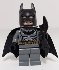 Lego Super Heroes Justice League Batman Minifigure Gold Belt Cape