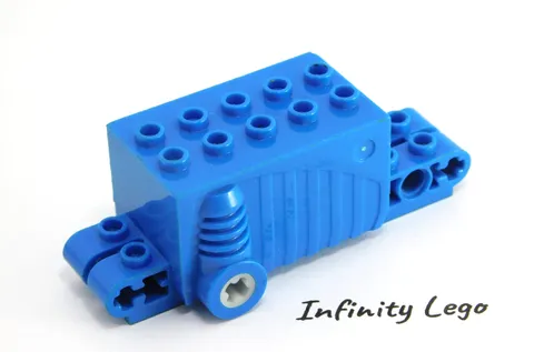 LEGO Blue Grey Pullback Car Motor 4 x 8 x 2.33 Woody Buzz (47715 49197 7590)